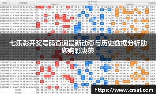 七乐彩开奖号码查询最新动态与历史数据分析助您购彩决策